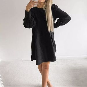 ASOS Black Denim Dress